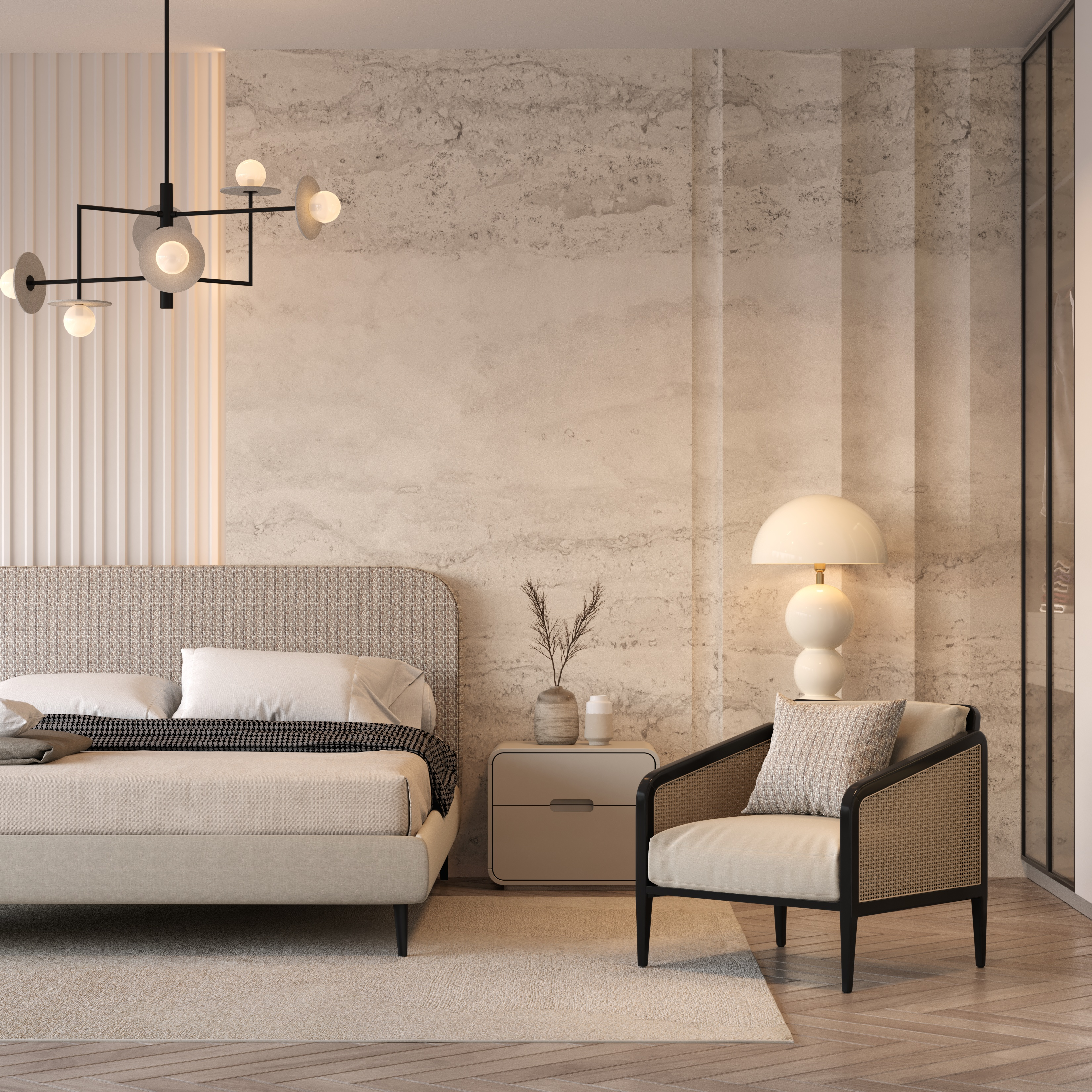 Japandi em casas portuguesas quarto minimalista e acolhedor Estofos.pt Japandi em casas portuguesas quarto minimalista e acolhedor Estofos.pt